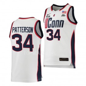 Ayanna Patterson UConn Huskies 2022-23 Women's Basketball Jersey - White