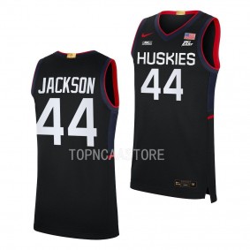 UConn Huskies Andre Jackson Black Jersey Limited Basketball