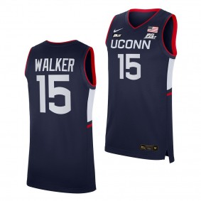 Kemba Walker UConn Huskies Navy Jersey 2021-22 College Basketball Alumni Shirt