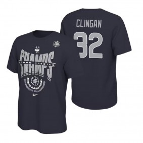 Donovan Clingan UConn Huskies Navy 2023 NCAA Final Four Men's Basketball T-Shirt