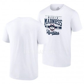 UConn Huskies 2023 NCAA March Madness T-Shirt White